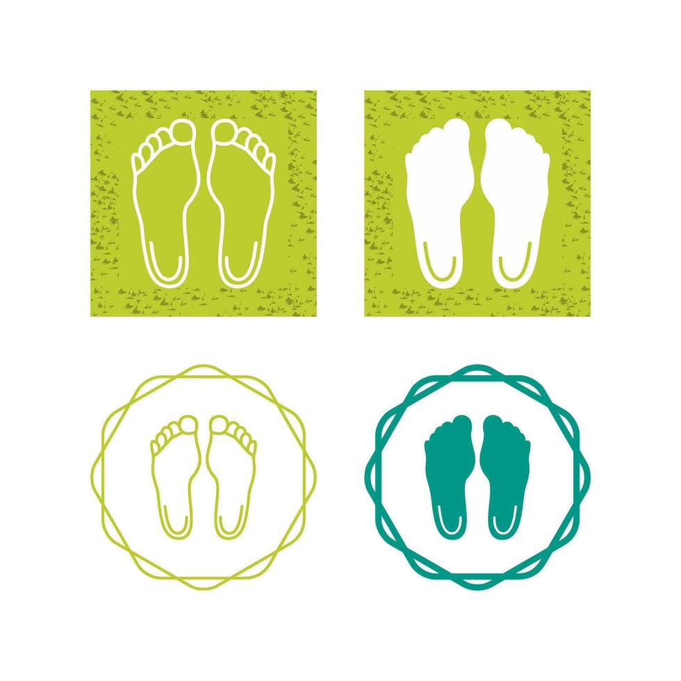 Feet Vector Icon