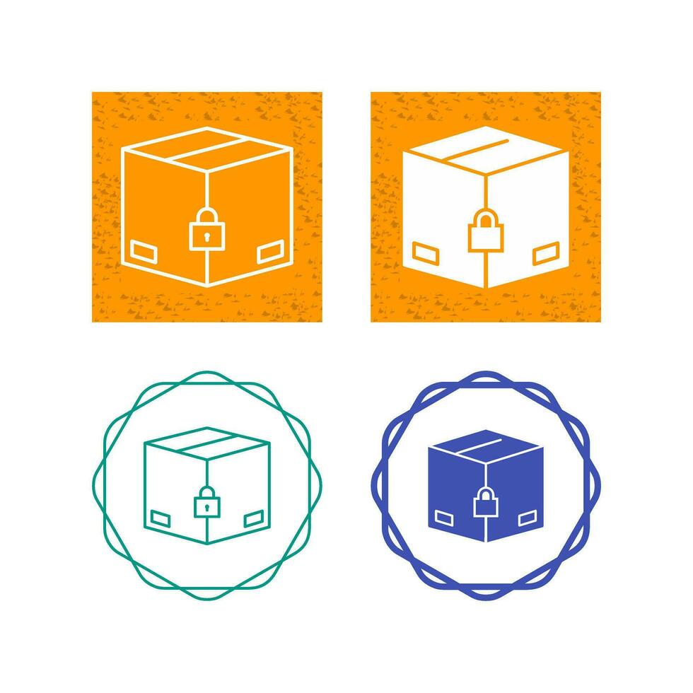 Secure Package Vector Icon