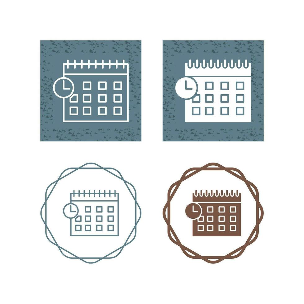Scheduled Vector Icon