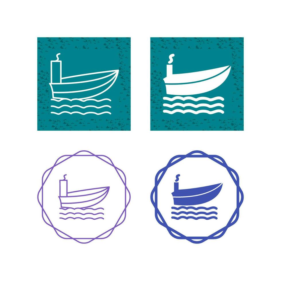 Steamship Vector Icon