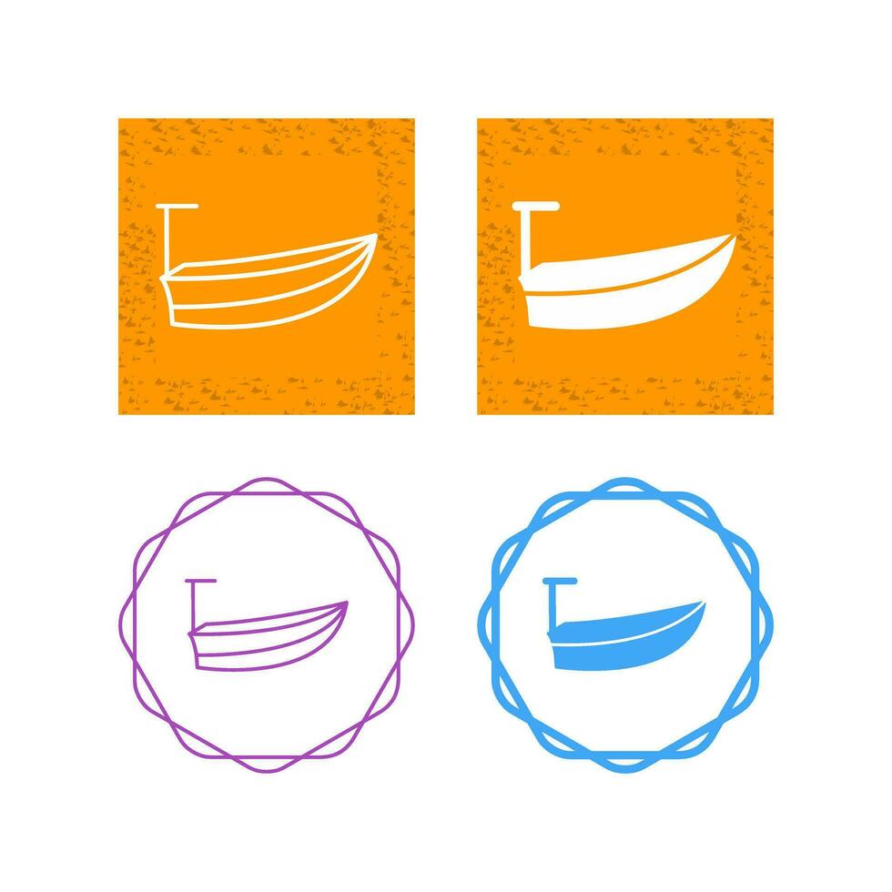 Small Boat Vector Icon