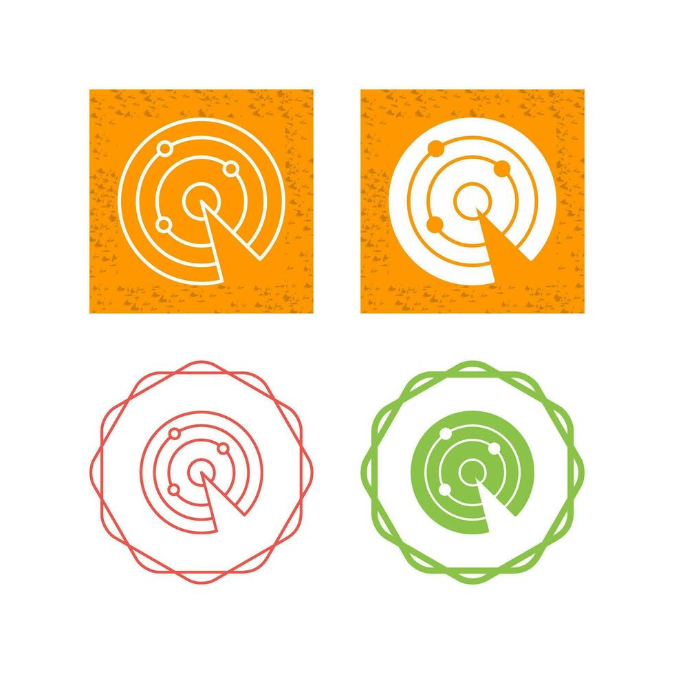 Radar Vector Icon