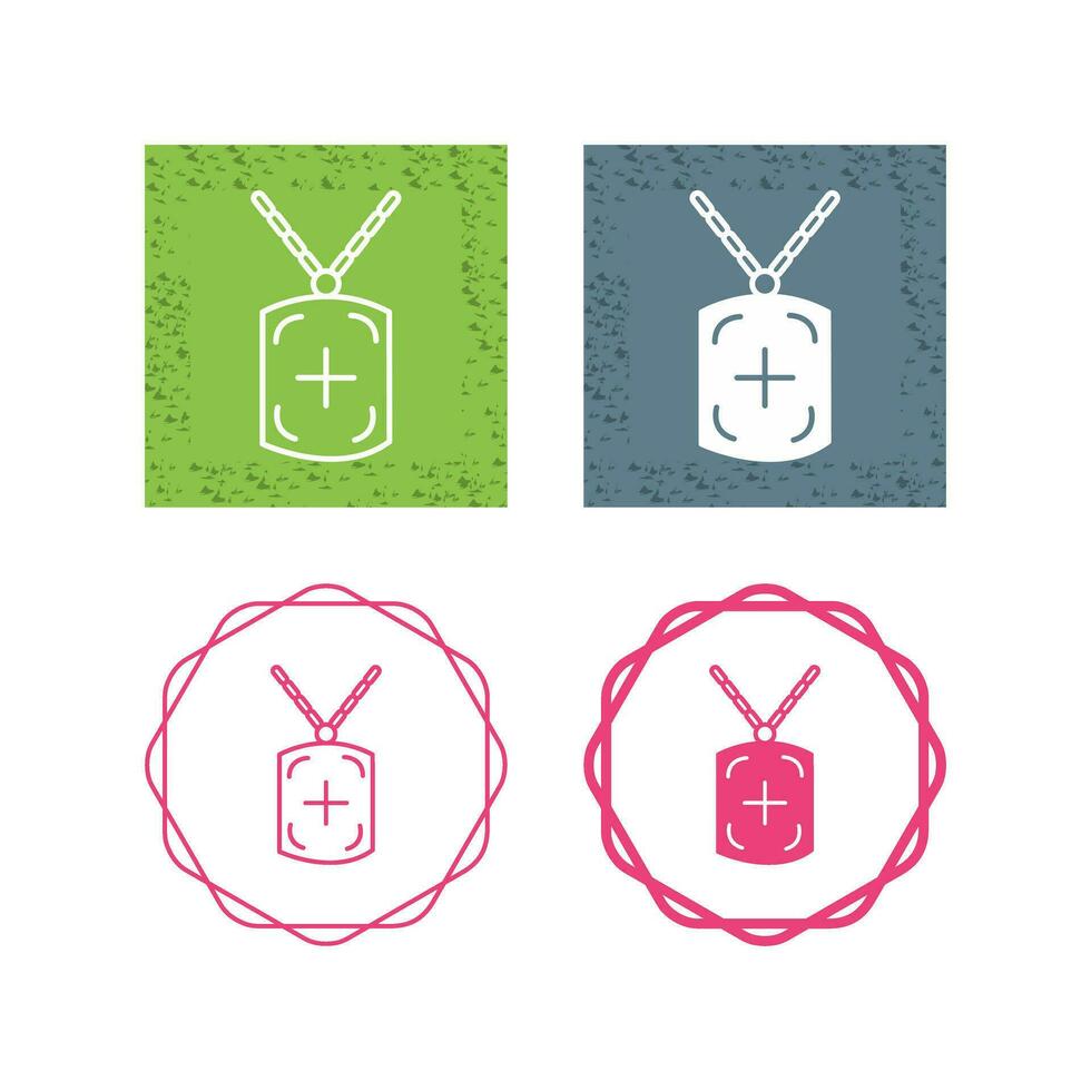 Militrary Chain Vector Icon