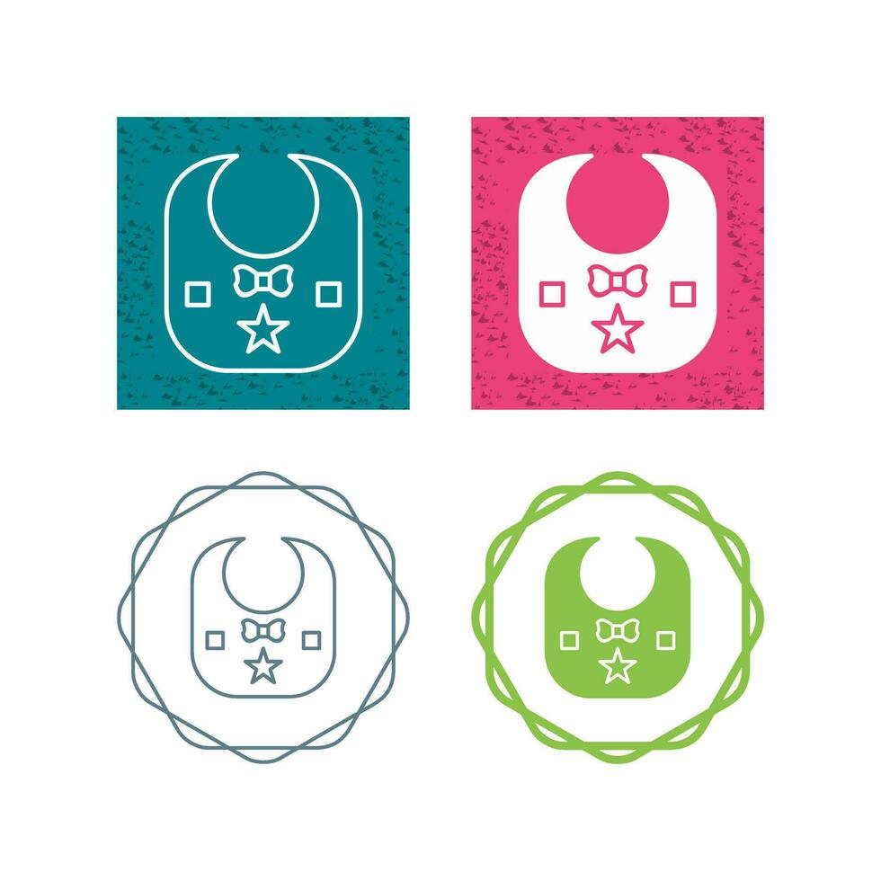 Baby Bib Vector Icon