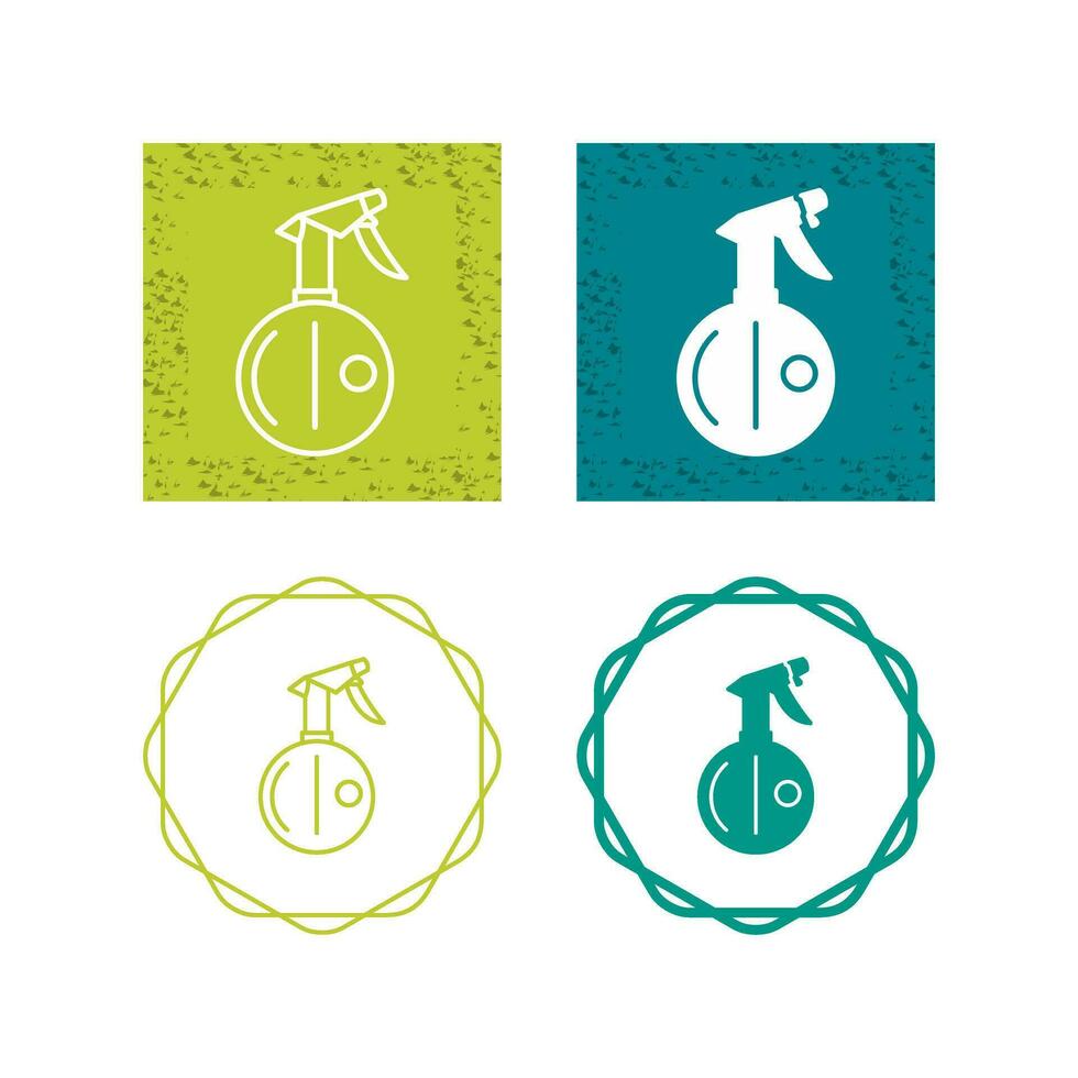 Water Spray bottle Vector Icon