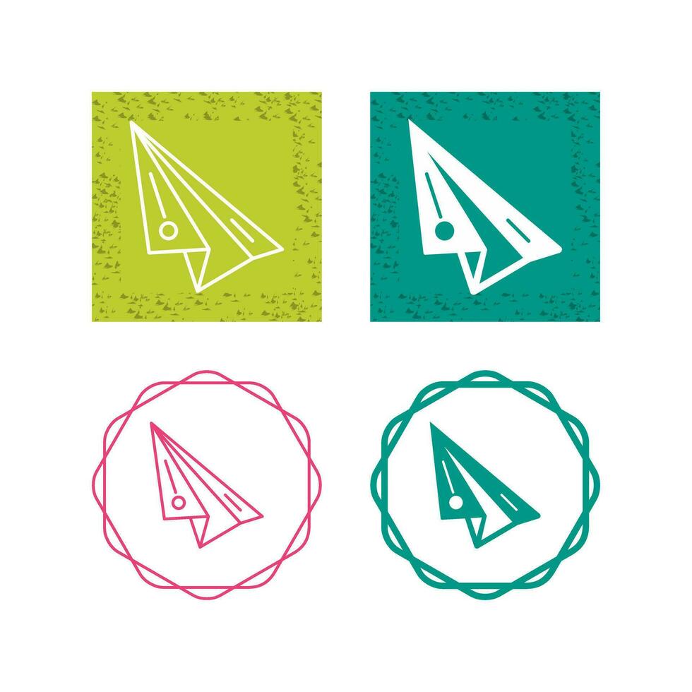 Paper Plane Vector Icon