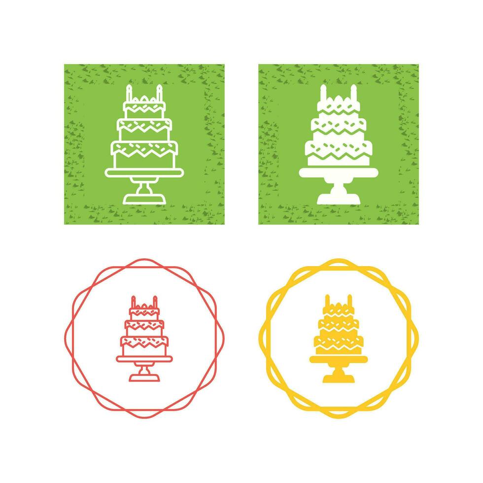 Birthday Cake Vector Icon