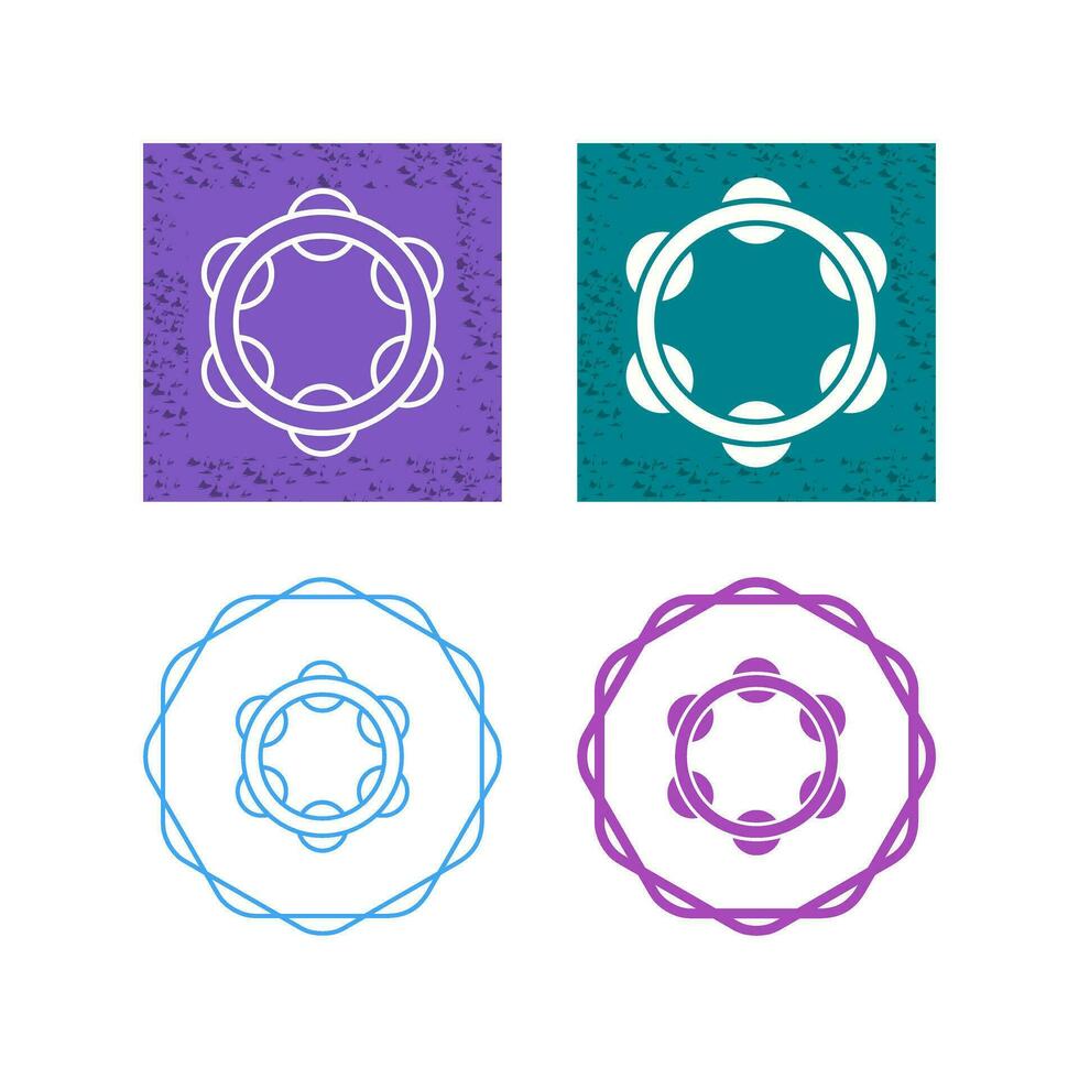 Tambourine Vector Icon