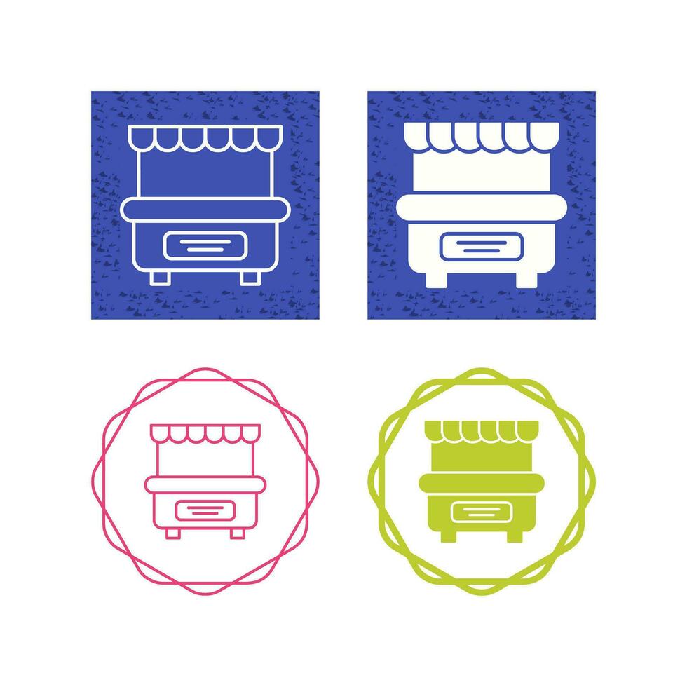 Food Stall Vector Icon