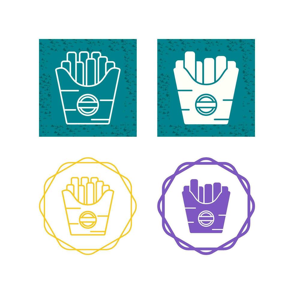 French Fries Vector Icon