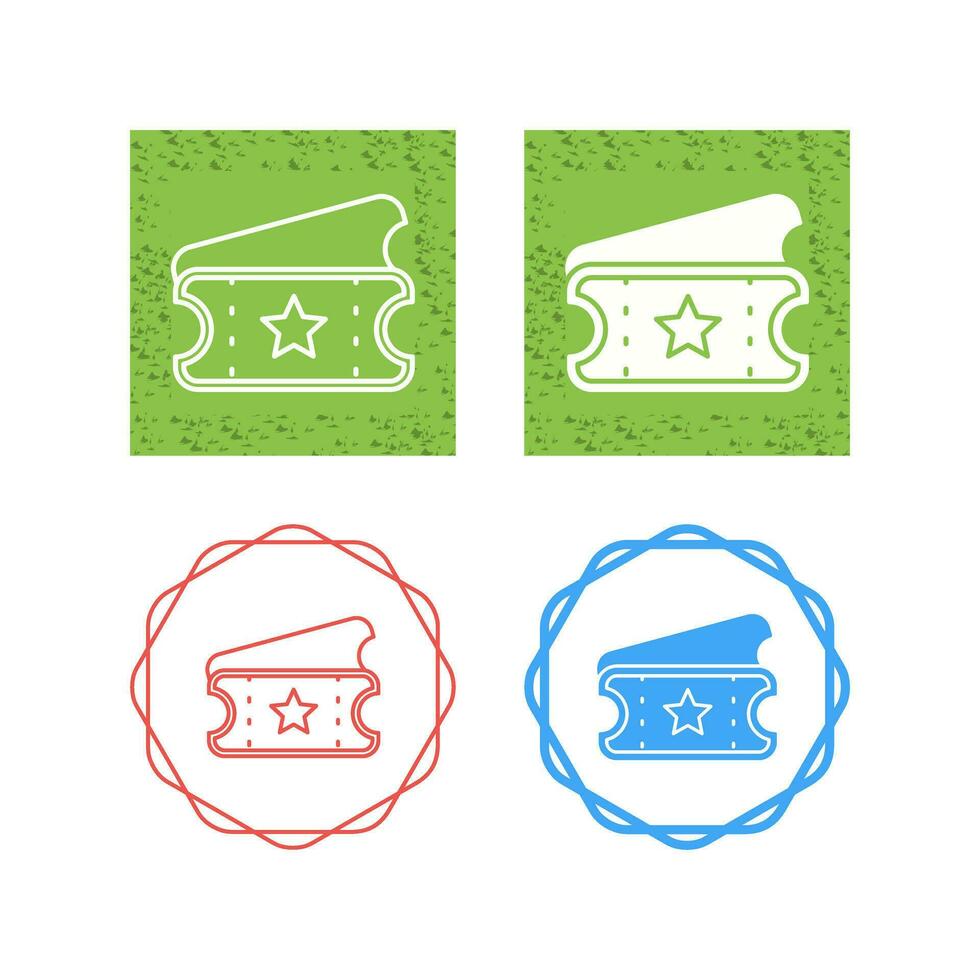Ticket Vector Icon
