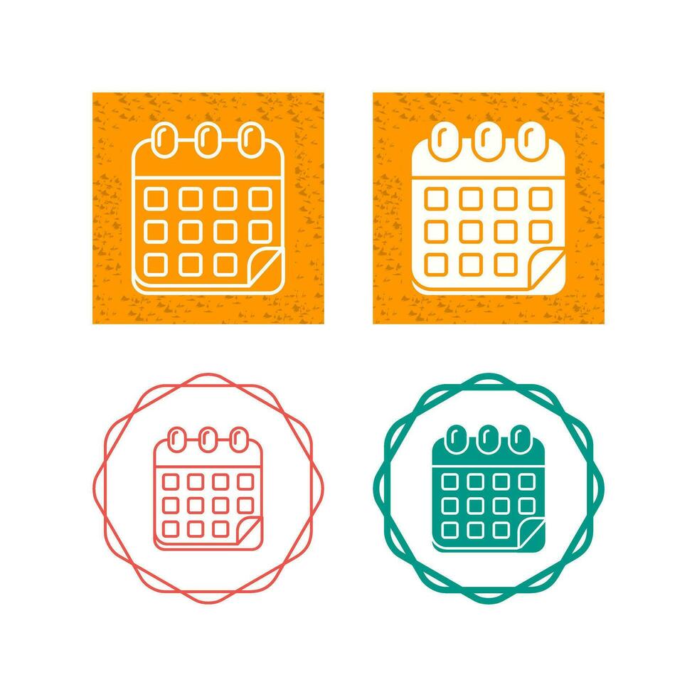 Calendar Vector Icon