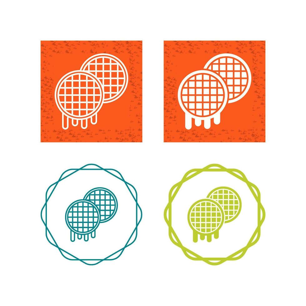 Waffle Vector Icon