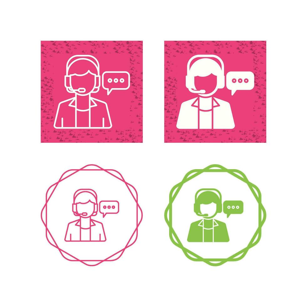 Customer Service Vector Icon