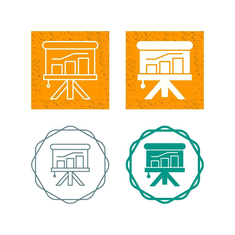 Graph Vector Icon