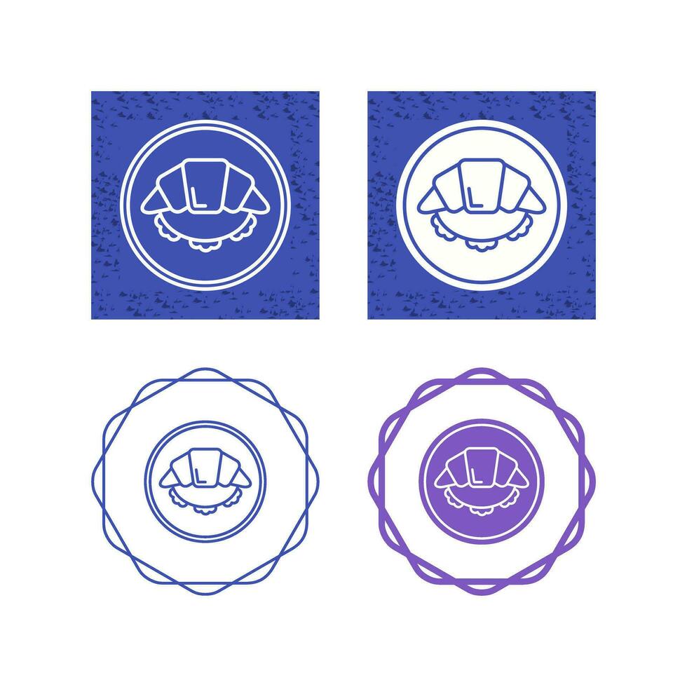 Croissant Vector Icon