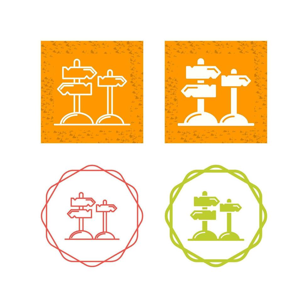 Directions Vector Icon