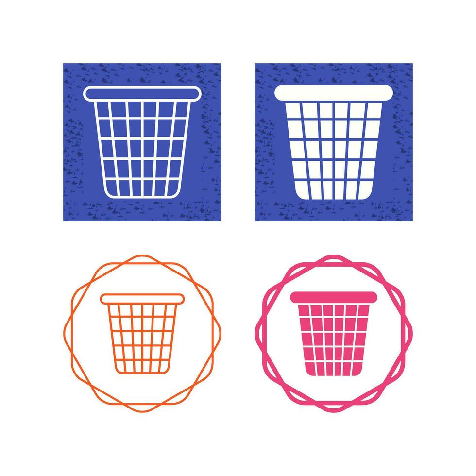 Trash Bin Vector Icon