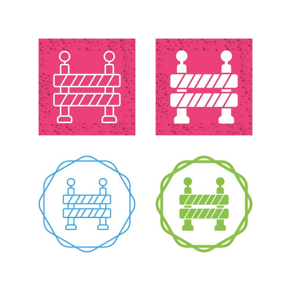 Barrier Vector Icon