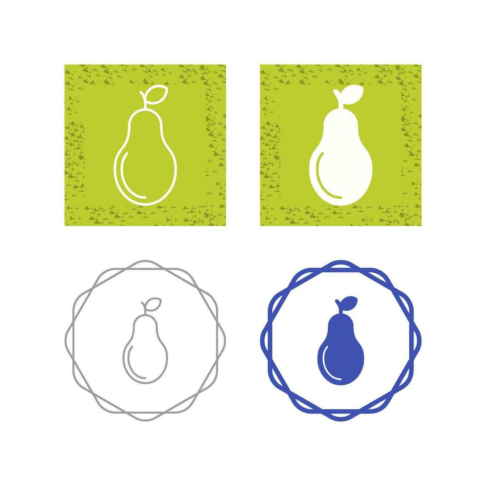 Pear Vector Icon