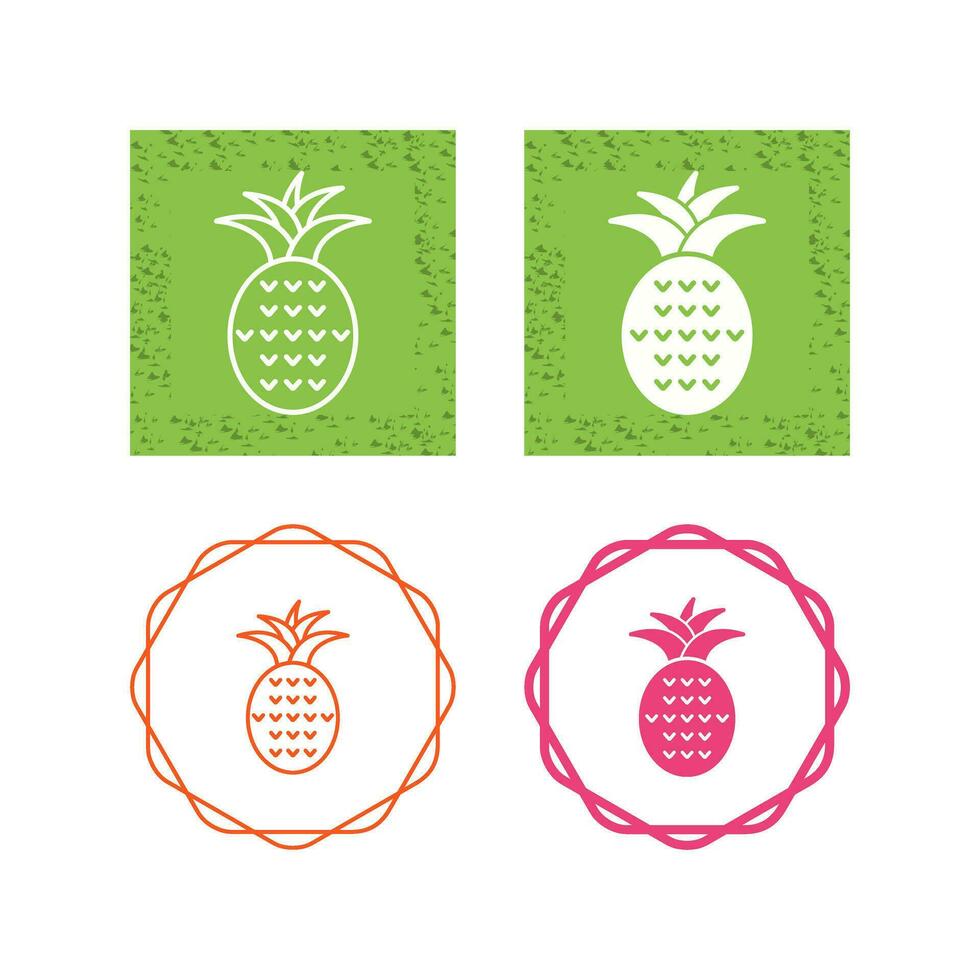 Pineapple Vector Icon