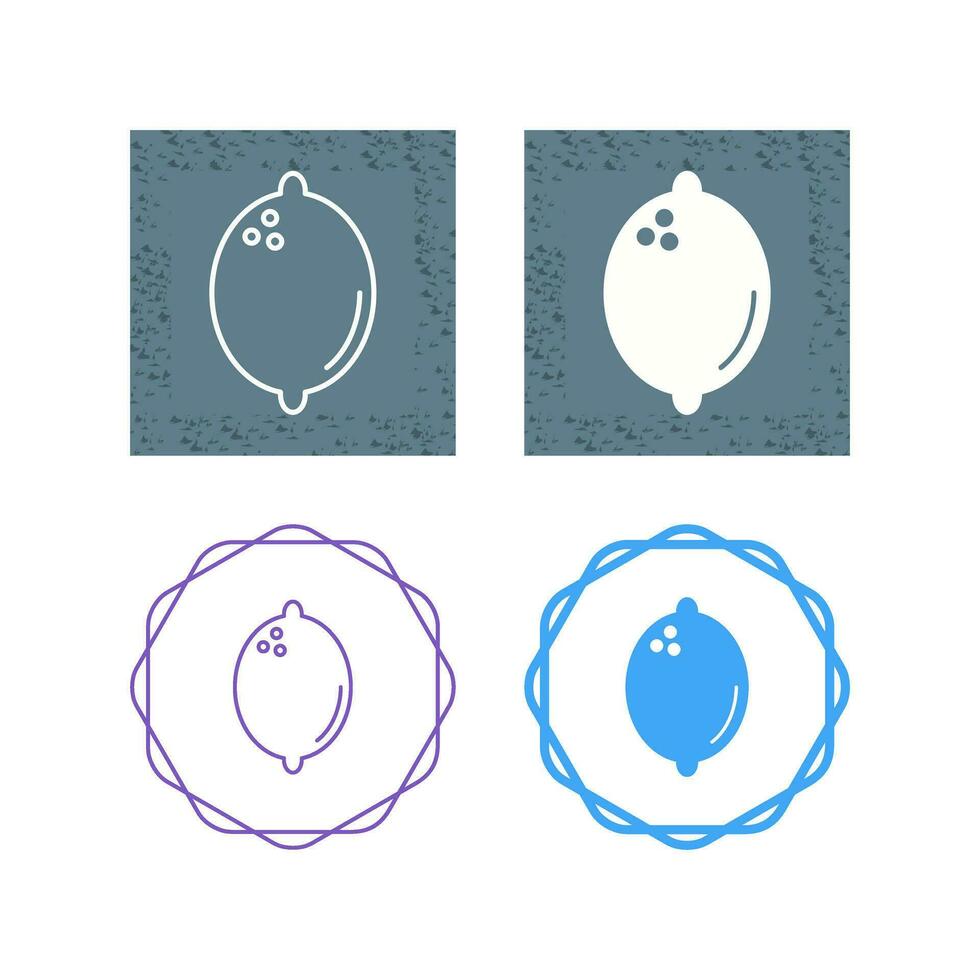 Lemon Vector Icon
