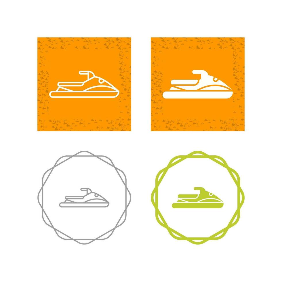 Jet Ski Vector Icon