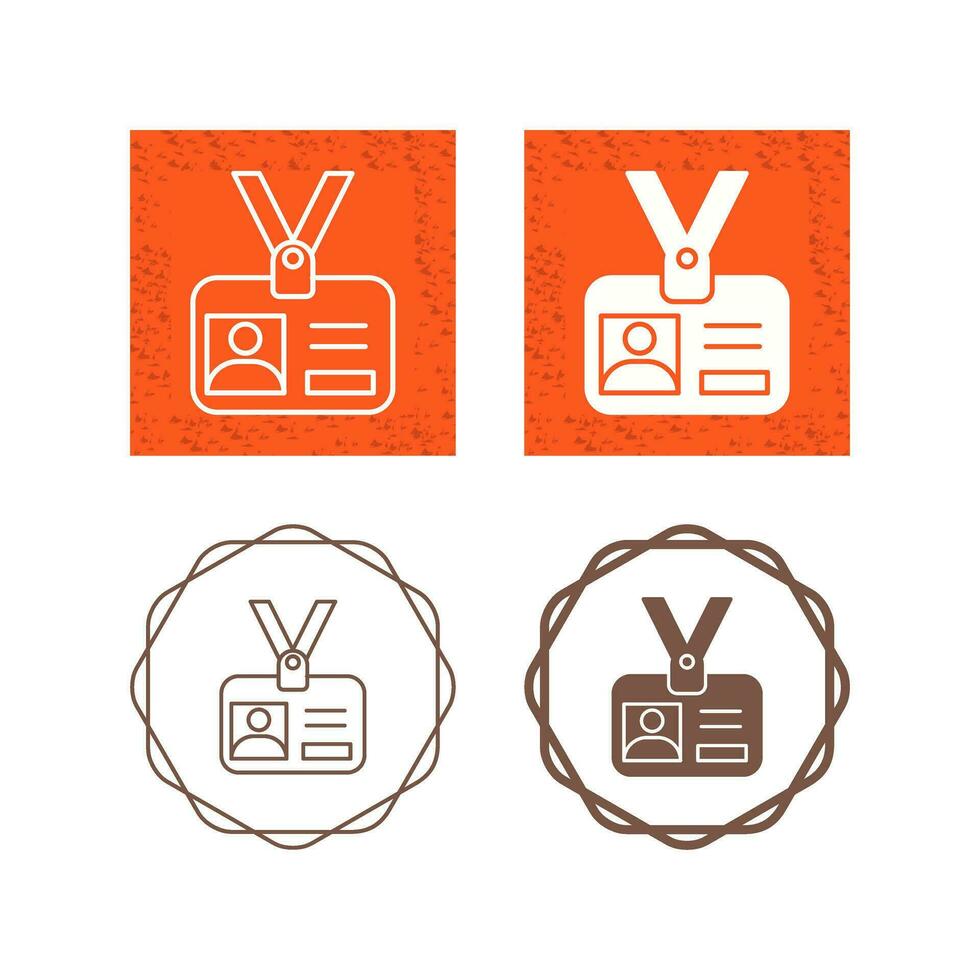 Id Card Vector Icon