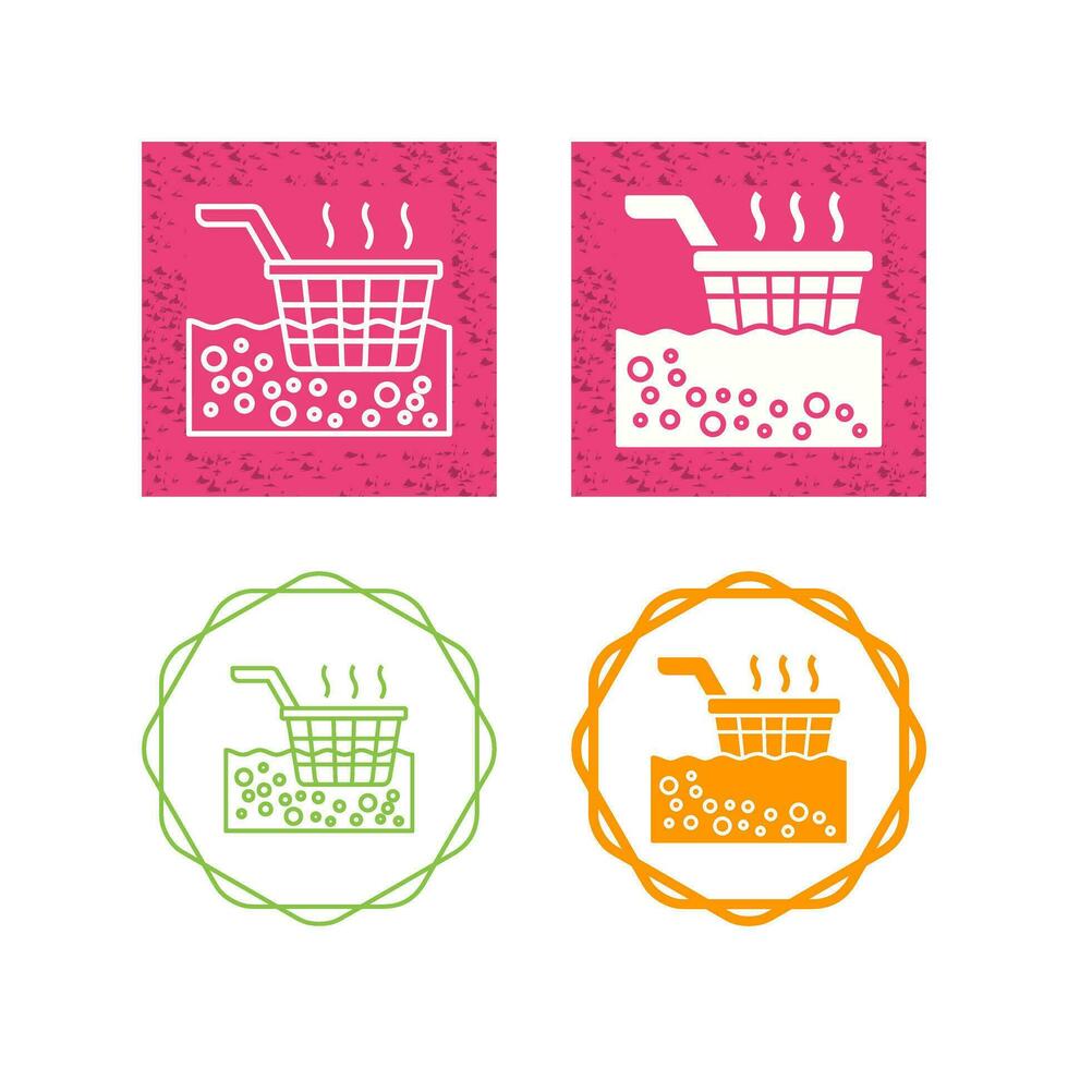 Deep Fryer Vector Icon