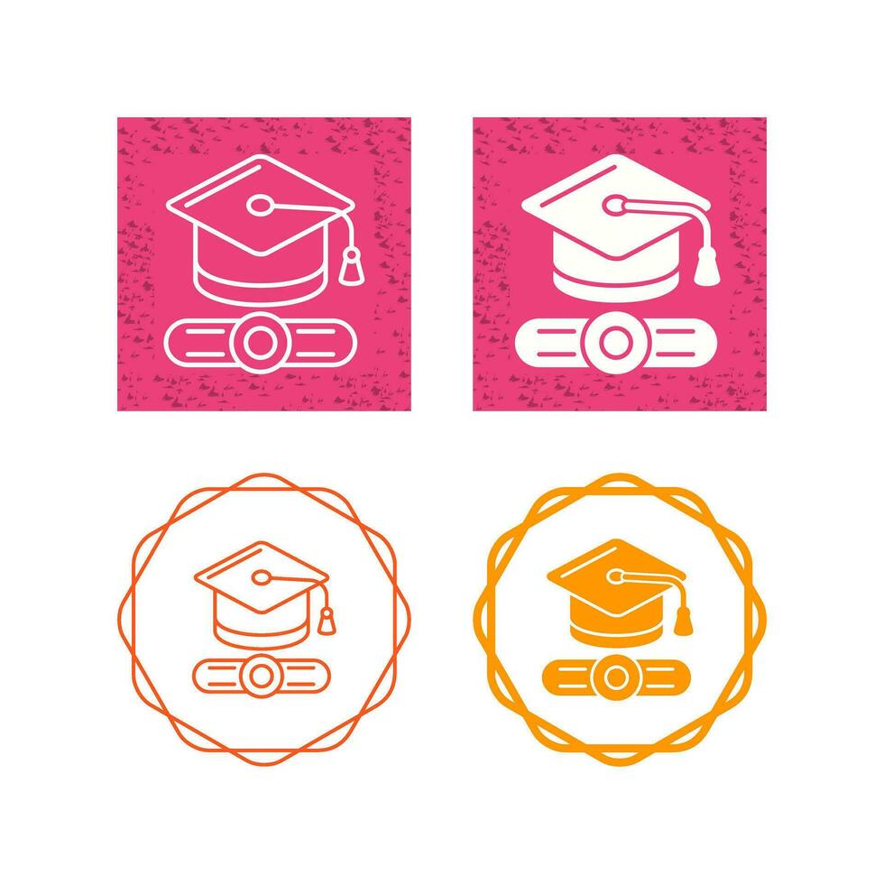 Graduated Vector Icon