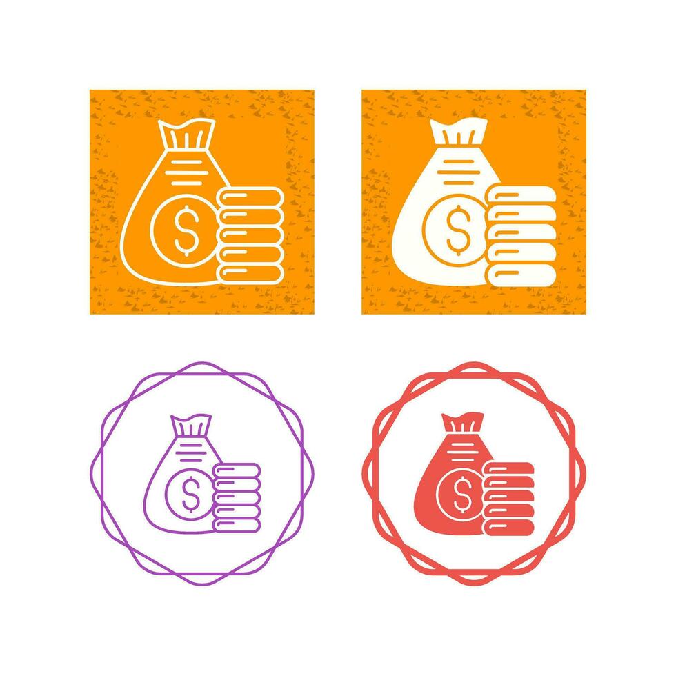 Money Bag Vector Icon