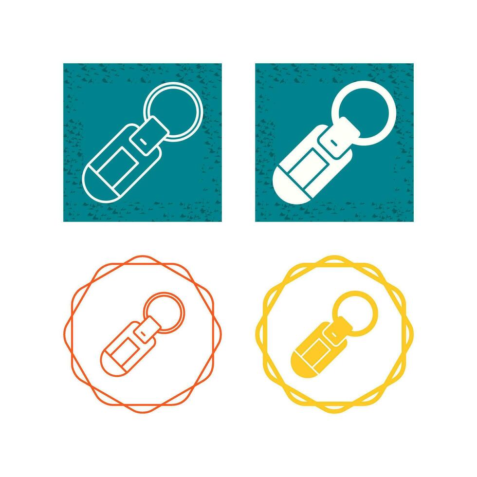 Keychain Vector Icon