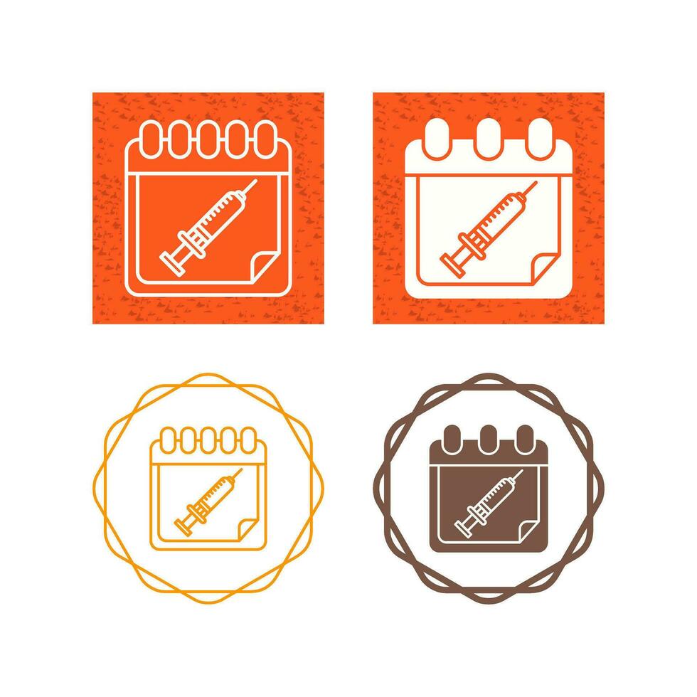 Vaccine Time Vector Icon