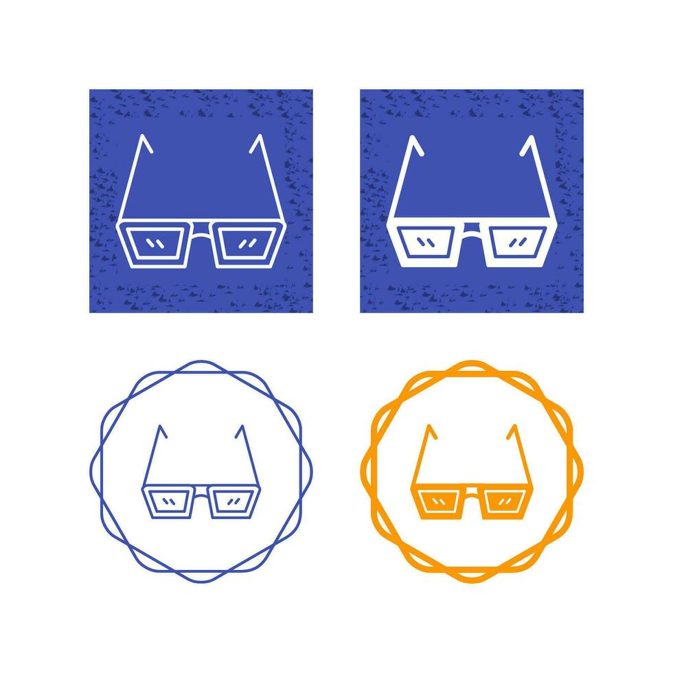 icono de vector de gafas