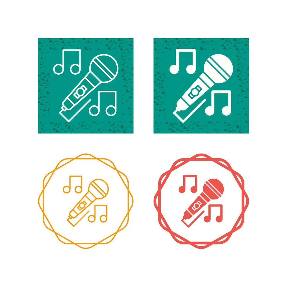 Karaoke Vector Icon