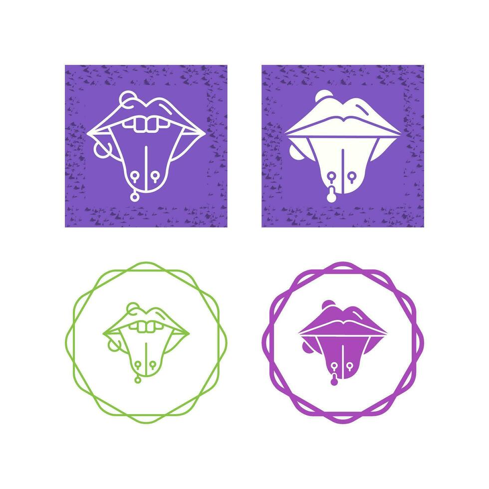 Piercing Vector Icon