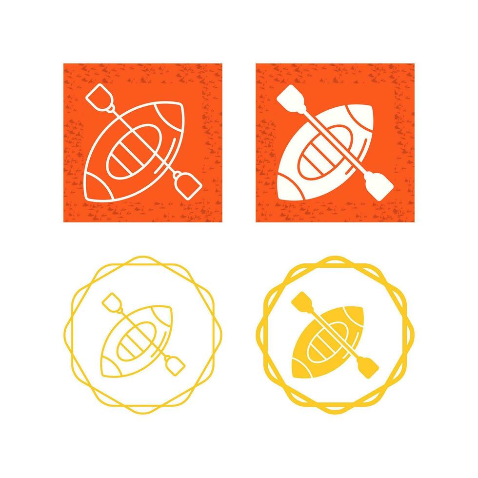 Kayak Vector Icon