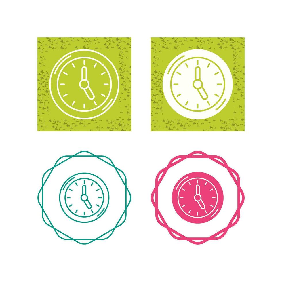 Clock Vector Icon