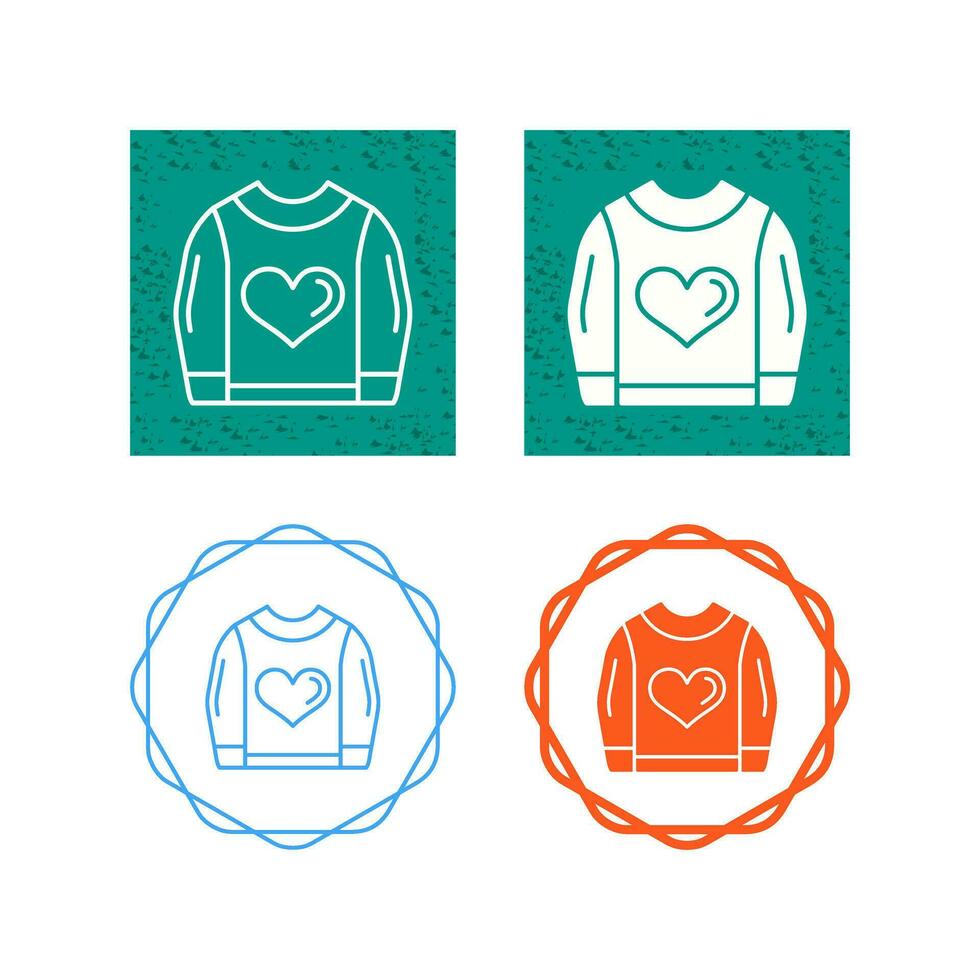 icono de vector de sudadera