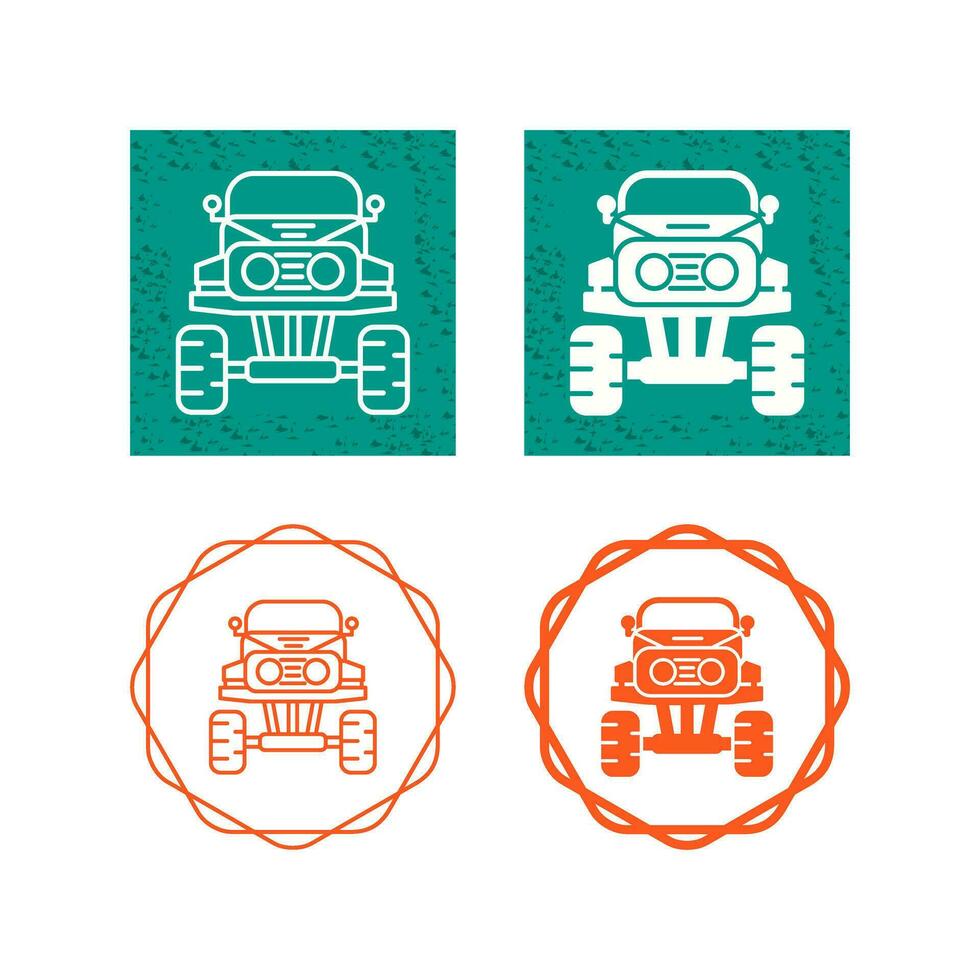 Monster Truck Vector Icon