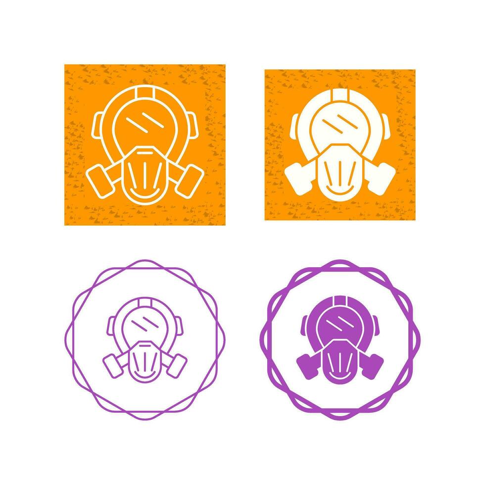 Gas Mask Vector Icon