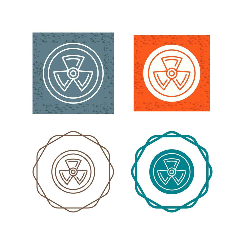 Radiation Vector Icon