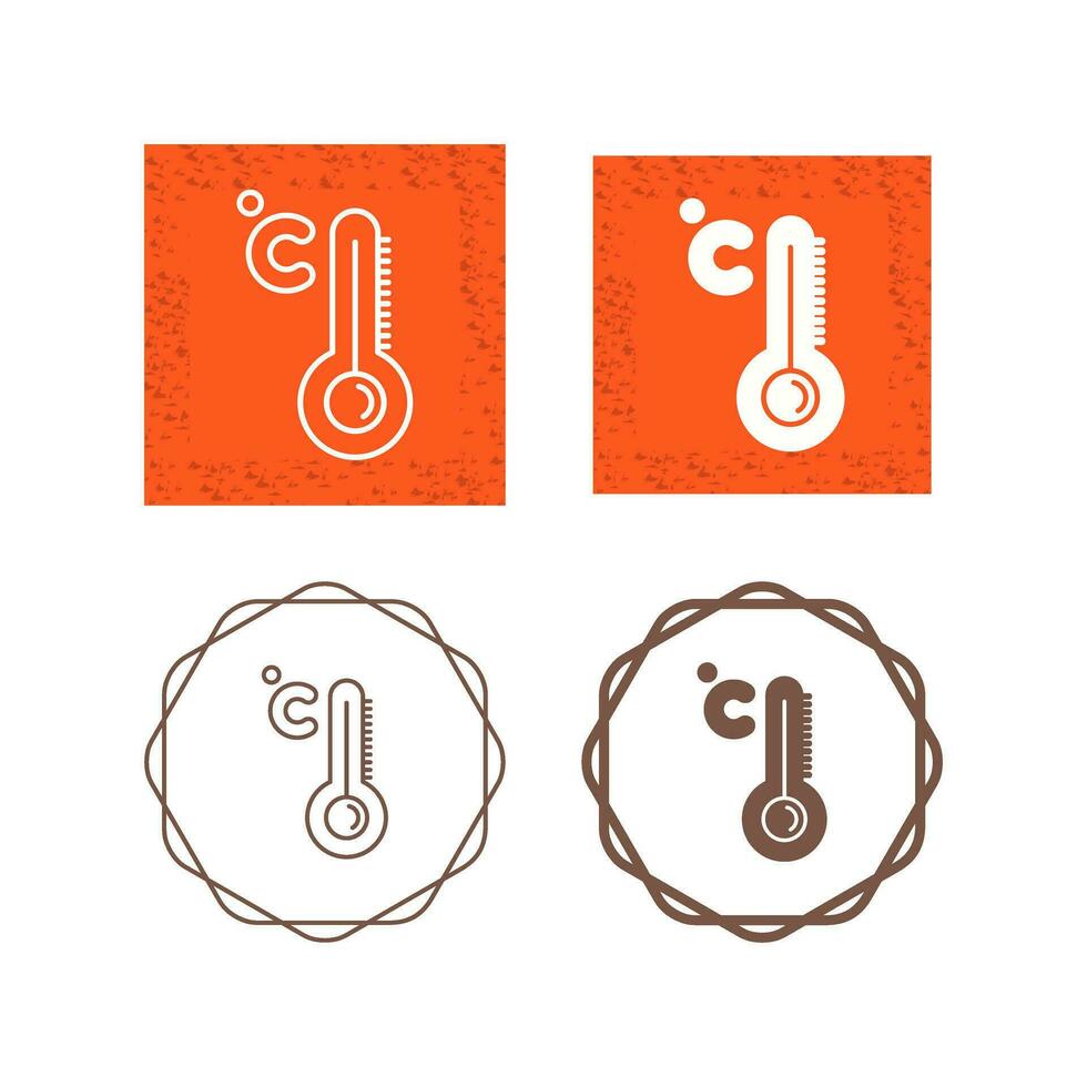 High Temperature Vector Icon