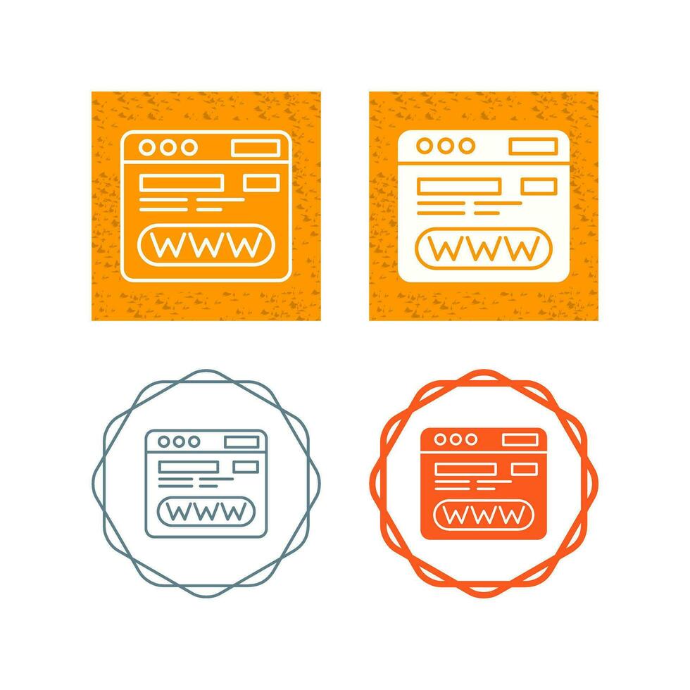 Browser Vector Icon