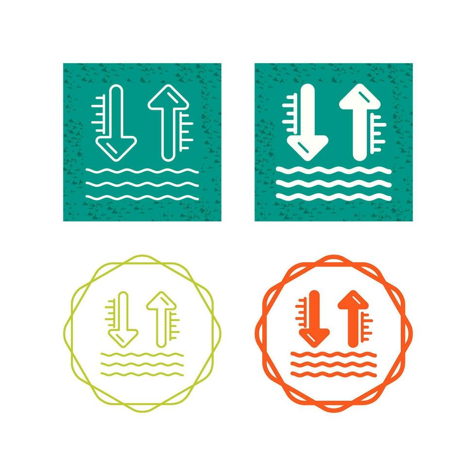 High Tide Vector Icon