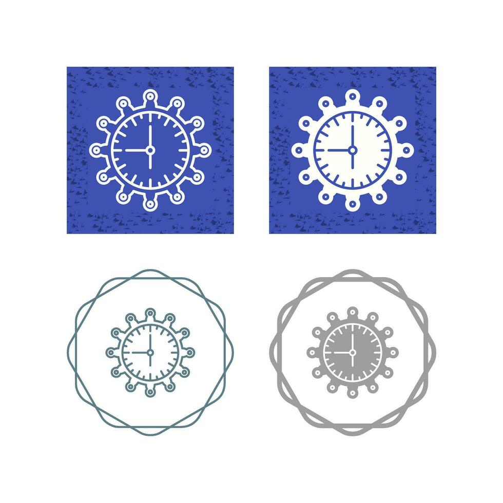 Clock Vector Icon