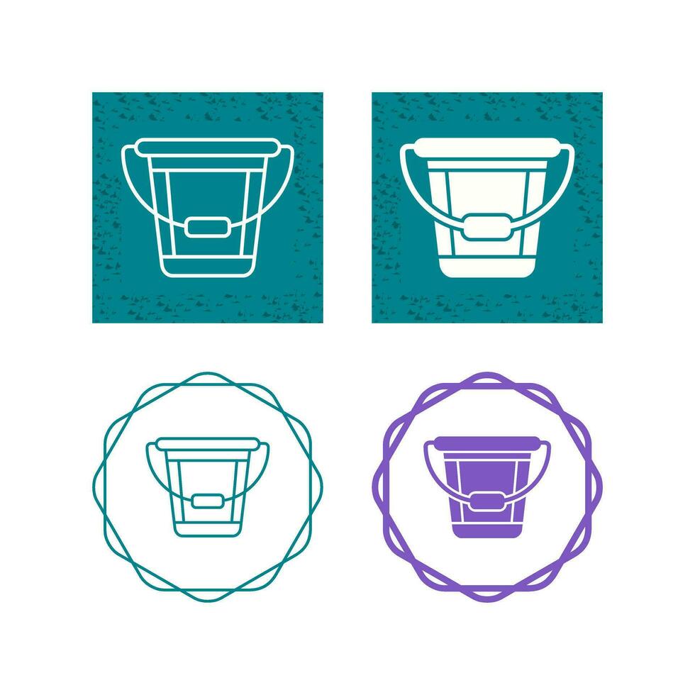 Bucket Vector Icon