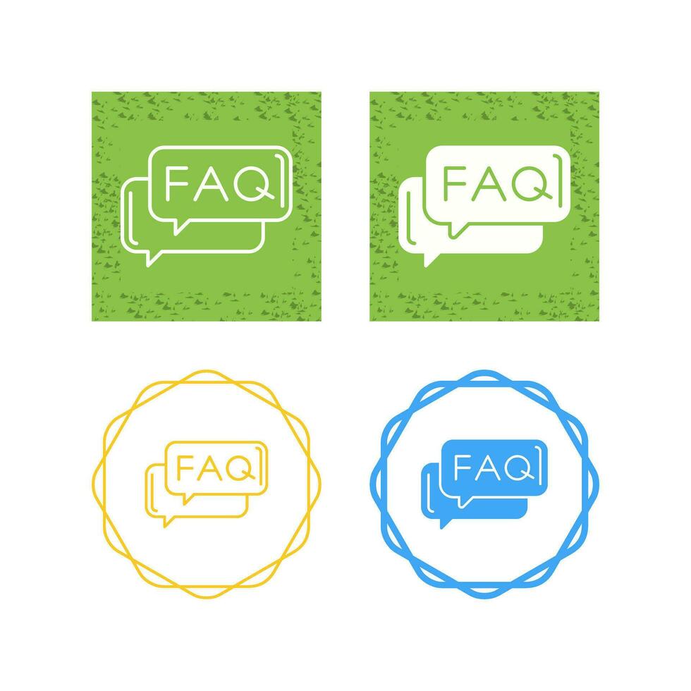 FAQ Vector Icon