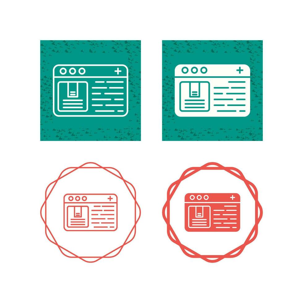 Online Order Vector Icon