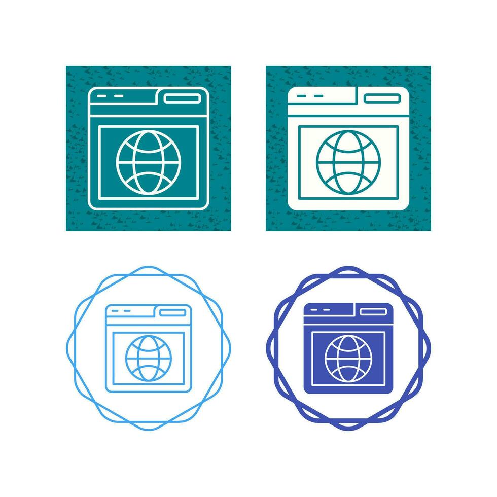 Browser Vector Icon